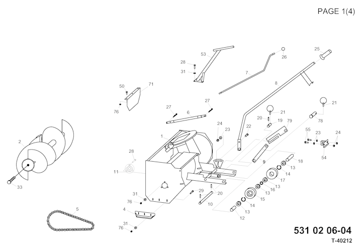 Husqvarna Zubehör für Aufsitzmäher 966978701 Schneeräumschild 107 cm