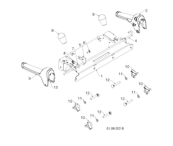 Husqvarna Schneefräsen/Fräsen 961910084 ST 327PT