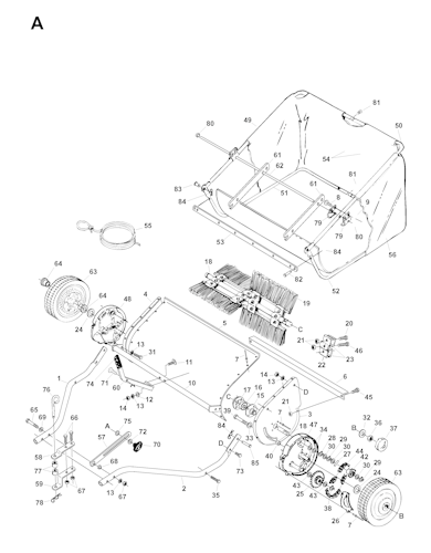 Husqvarna Zubehör für Aufsitzmäher 953525801 Rasenkehrmaschine Bild