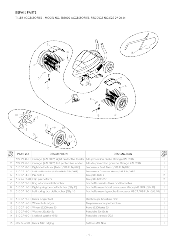 Husqvarna Motorhacken 522037101 TB 1000 Bild