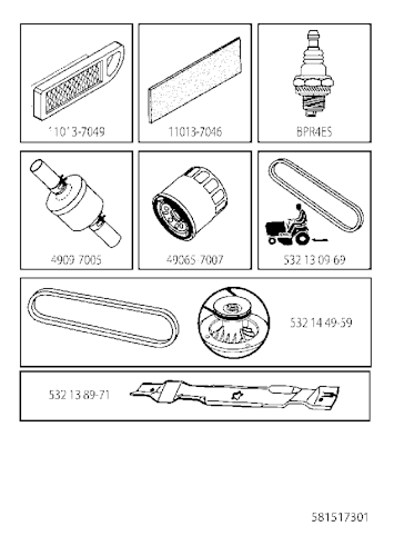 Husqvarna Gartentraktoren 96041030600 YTH 184T