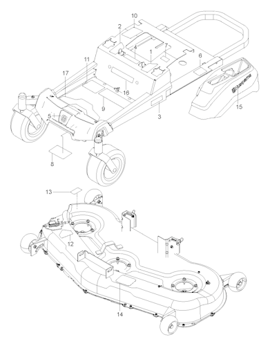 Husqvarna Nullwendekreismäher gelegentliche Nutzung 967324301 Z254