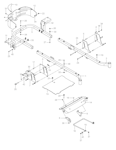 Husqvarna Nullwendekreismäher gelegentliche Nutzung EZC 4824 BF, 966047501, 2010-05