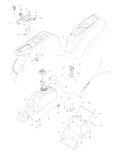 Husqvarna Nullwendekreismäher gelegentliche Nutzung 96784490101 Z254F