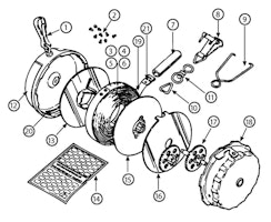 Husqvarna 505 69 73-35 - BANDANSCHLAG