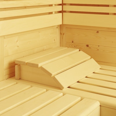Kopfstütze für Sauna mit Kissen - poolinter Shop für Sauna