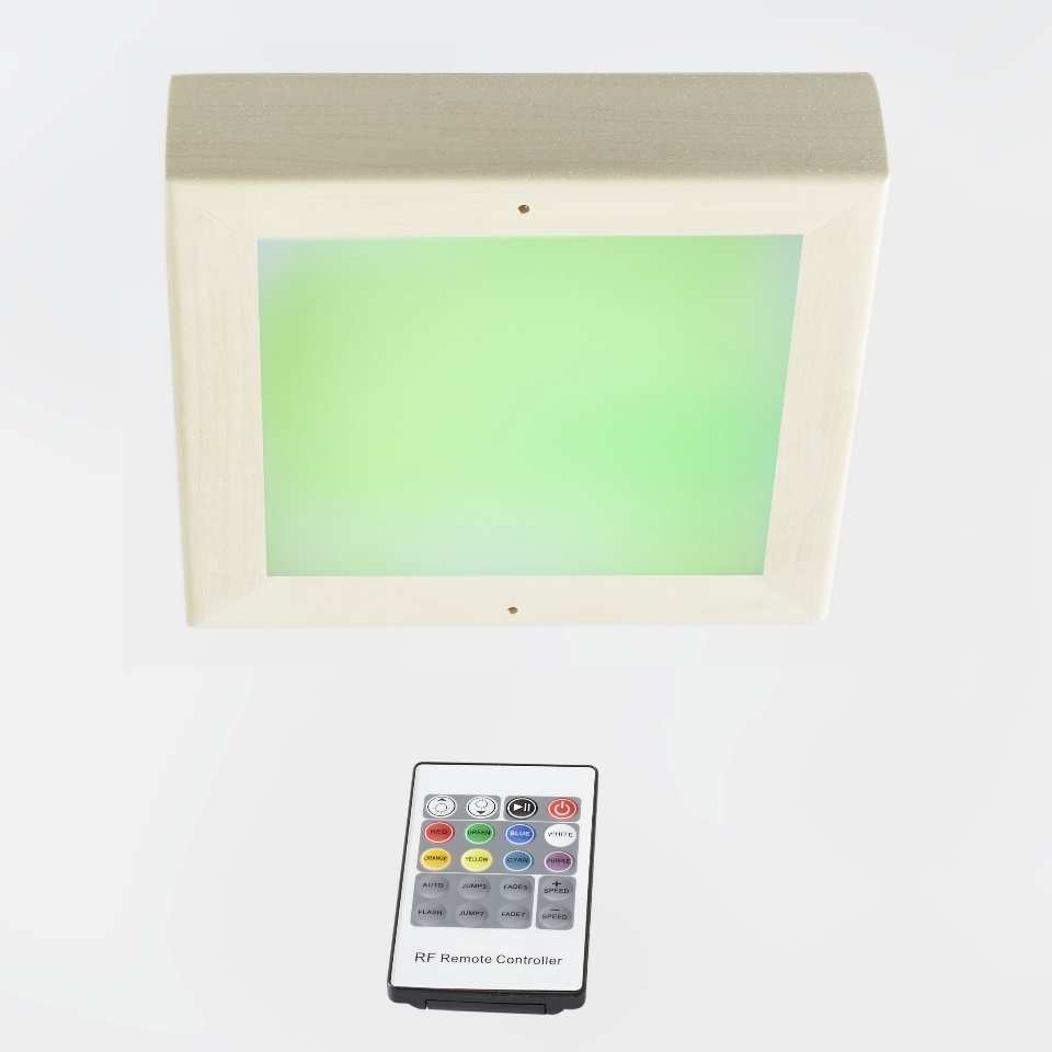 Vorschaubild Galerie Infraworld Farblicht Grado (für Kabinen bis 3 m² Raumfläche)