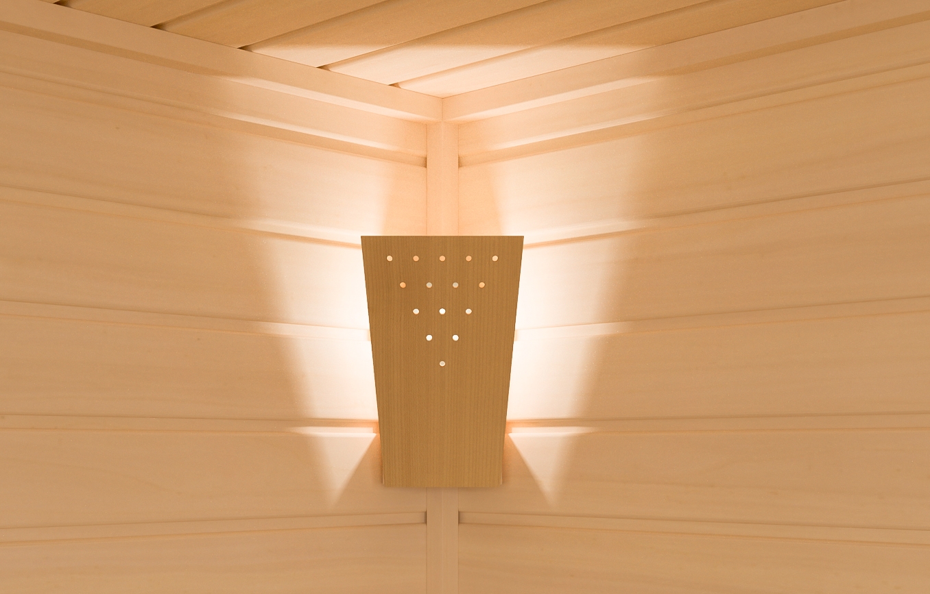 Vorschaubild Galerie Infraworld LED Holzleuchte Moris