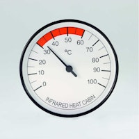 Infraworld Thermometer für Infrarotkabinen