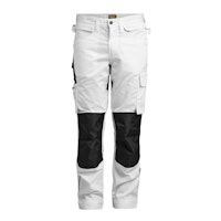 Jobman 2326 BUNDHOSE STRETCH C42 Weiss / Schwarz