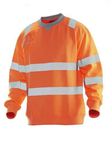 Jobman 5123 Sweatshirt Hi-Vis Bild