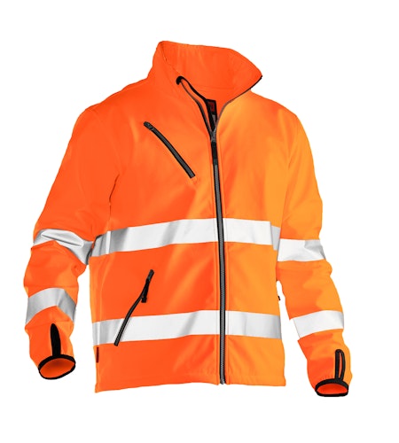 Jobman Softshell Jacke Hi-Vis 1202 Bild