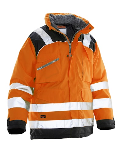 Jobman Winterparka Star Hi-Vis 1236 Bild