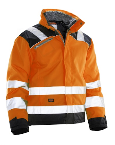 Jobman Winterjacke Star Hi-Vis 1346 Bild