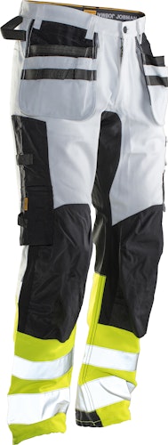 Jobman Bundhose Core Stretch Hi-Vis mit Hängetaschen 2134 Bild