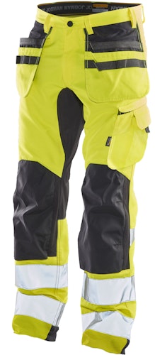 Jobman Bundhose Stretch Hi-Vis mit Hängetaschen 2240 Bild