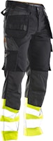 Jobman Bundhose Hi-Vis mit Hängetaschen 2277