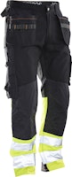 Jobman Bundhose Baumwolle Hi-Vis 2297