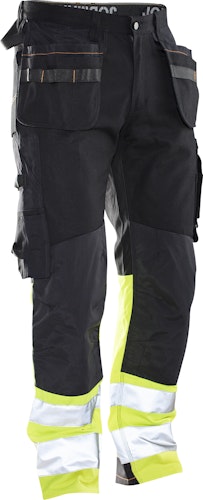 Jobman Bundhose Baumwolle Hi-Vis 2297 Bild