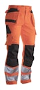 Vorschaubild Jobman Bundhose Hi-Vis mit Hängetaschen 2377 Bild