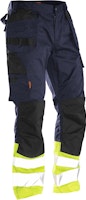 Jobman Bundhose Hi-Vis mit Hängetaschen 2513