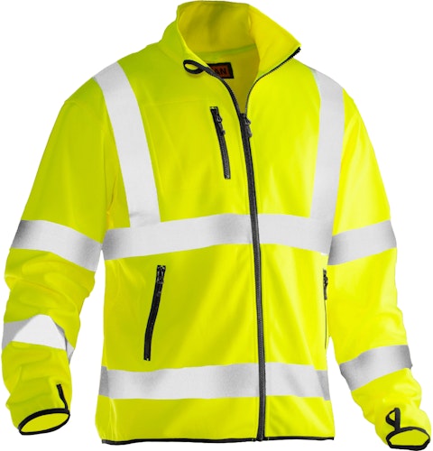 Jobman Leichte Softshell Jacke Hi-Vis 5101 Bild