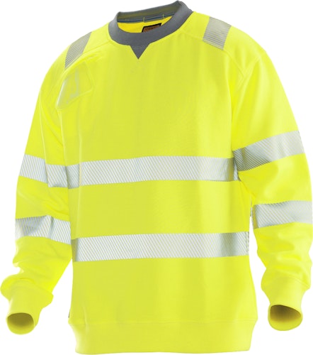 Jobman Sweatshirt Hi-Vis 5123 Bild