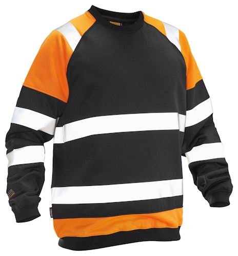 Jobman Sweatshirt Hi-Vis 5124 Bild