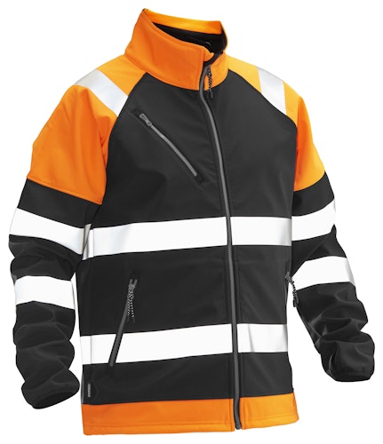 Jobman Softshell-Jacke Hi-Vis 5125 Bild