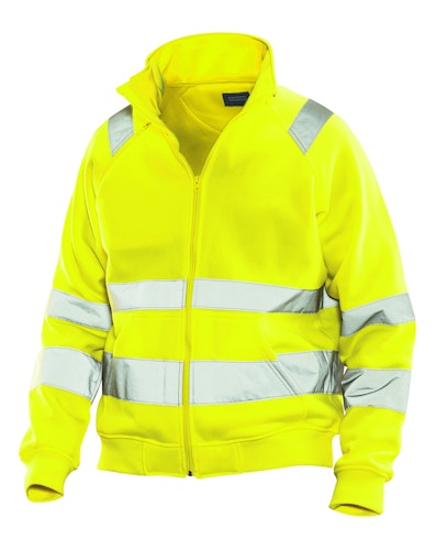 Jobman Sweatshirt-Jacke Hi-Vis 5172 Bild