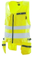 Jobman Weste Hi-Vis mit Hängetaschen 7346