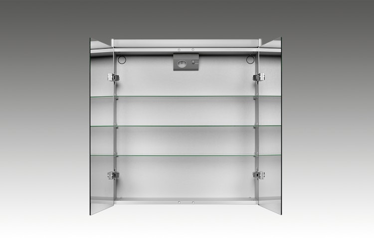 Spiegelschrank Dekor ALU-LS 65,5cm