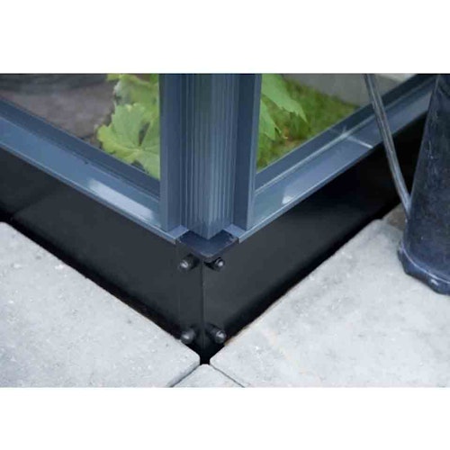 Juliana Stahlfundament schwarz für Gewächshaus Jubii - 15,1 m²