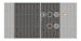 TraumGarten JUMBO WPC/ALU Doppeltor auf Maß mit E-Antrieb Bild
