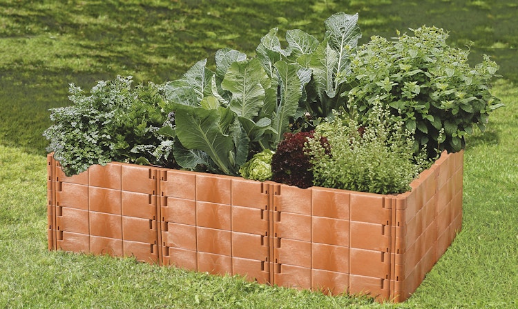 Juwel System-Hochbeet Gr. 2 terracotta 190 x 121 cm