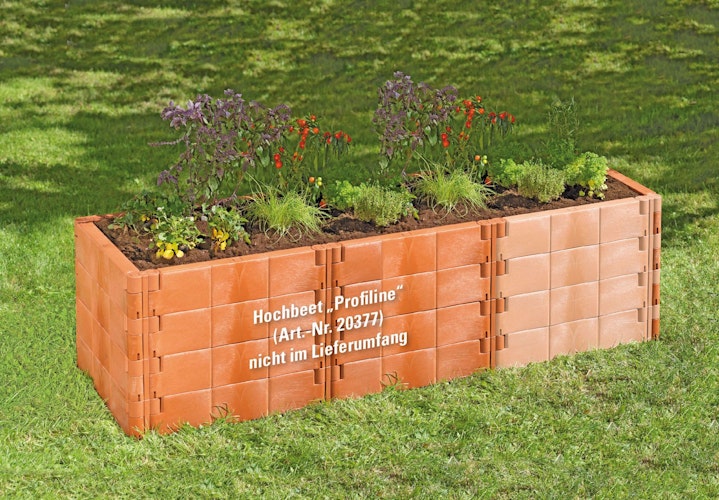 Juwel Hochbeet PROFILINE Erweiterungs-Set terracotta