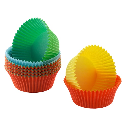 Kaiser Mini-Muffin-Papierbackförmchen-Set 150 Stück farbig Creativ
