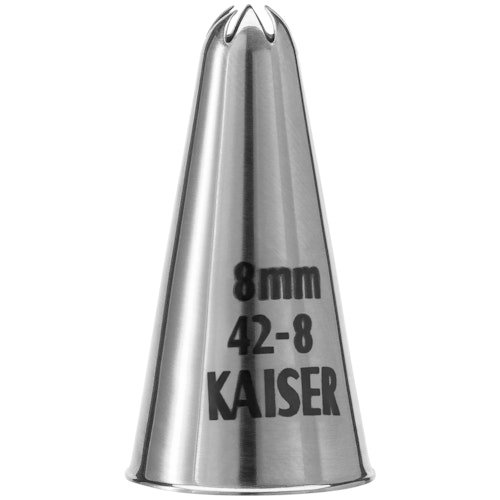 Kaiser Sterntülle geschlossen 8 mm Profi Deko-Center