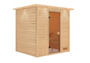 Vorschaubild Karibu Woodfeeling Sauna Anja - 38 mm Massivholz Aktionssauna