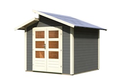Karibu Classic Gartenhaus Grönelo 28 mm inkl. gratis Innenraum-Pflegebox im Wert von 99€