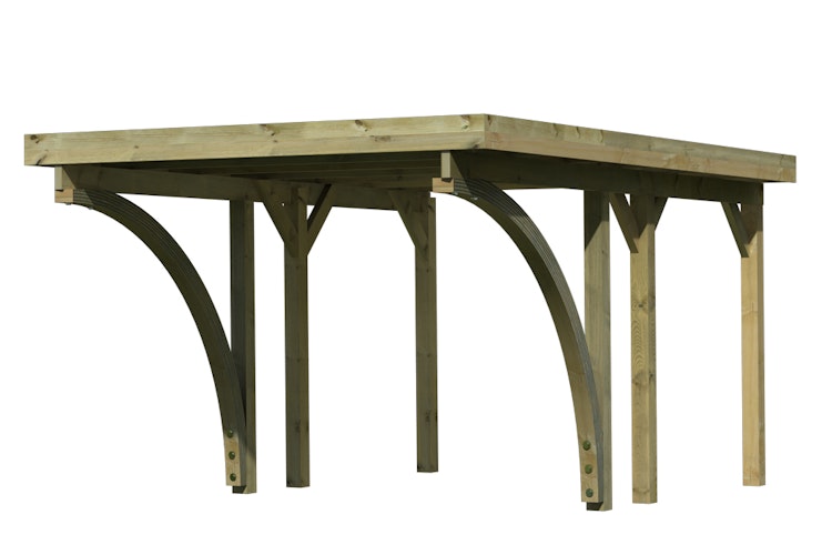 Karibu Carport Einzelcarport Classic Einzel 1 - kesseldruckimprägniert