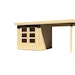 Karibu Woodfeeling Gartenhaus Askola 2/3/3,5/4/5/6 mit 240 cm Schleppdach inkl. gratis Innenraum-Pflegebox im Wert von 99€Bild
