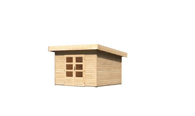 Karibu Woodfeeling Gartenhaus Northeim 3 - 38 mm inkl. gratis Innenraum-Pflegebox im Wert von 99€