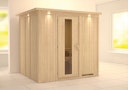 Vorschaubild Karibu Sauna Sodin mit Fronteinstieg 68 mm