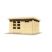 Karibu Woodfeeling Gartenhaus Bastrup 8 - 28 mm inkl. gratis Innenraum-Pflegebox im Wert von 99€Bild