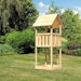 Akubi Kinderspielturm Lotti mit Satteldach inkl. gratis ZubehörsetBild