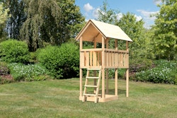 Akubi Kinderspielturm Danny inkl. gratis Zubehörset