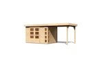 Vorschaubild Karibu Woodfeeling Gartenhaus Kerko 3/4/5/6 mit 240 cm Schleppdach - 19 mm