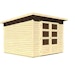 Karibu Woodfeeling Gartenhaus Stockach 2/3/4/5 - 19 mm inkl. gratis Innenraum-Pflegebox im Wert von 99€Bild