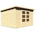Karibu Woodfeeling Gartenhaus Stockach 2/3/4/5 - 19 mm inkl. gratis Innenraum-Pflegebox im Wert von 99€Bild
